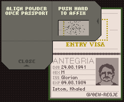 Frequent sticking points Papers Please Wiki Fandom