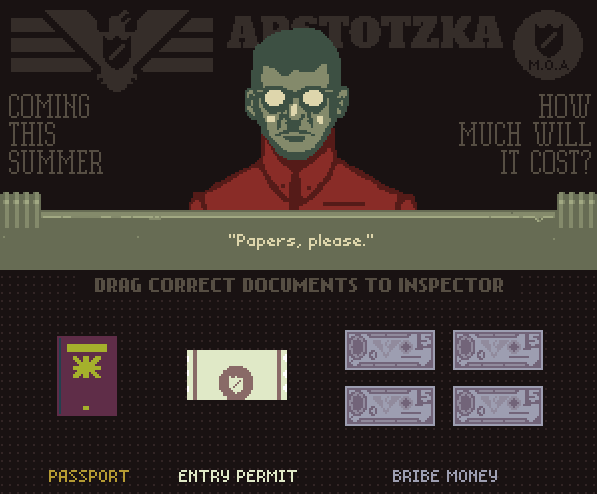 papers please game theory