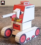 Red Uschanka Fast Goblin