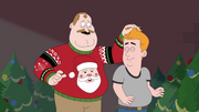 Randall and Kevin on Christmas