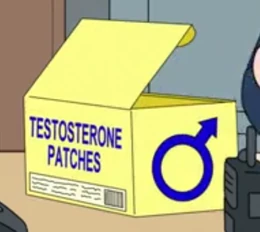 Testosterone Patch Box