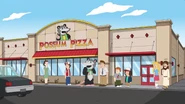 Dustin's cameo in "Christmas in Paradise".