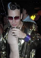 Waco partying at a nightclub.