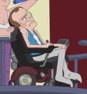 Handi-Cop in circus attire.