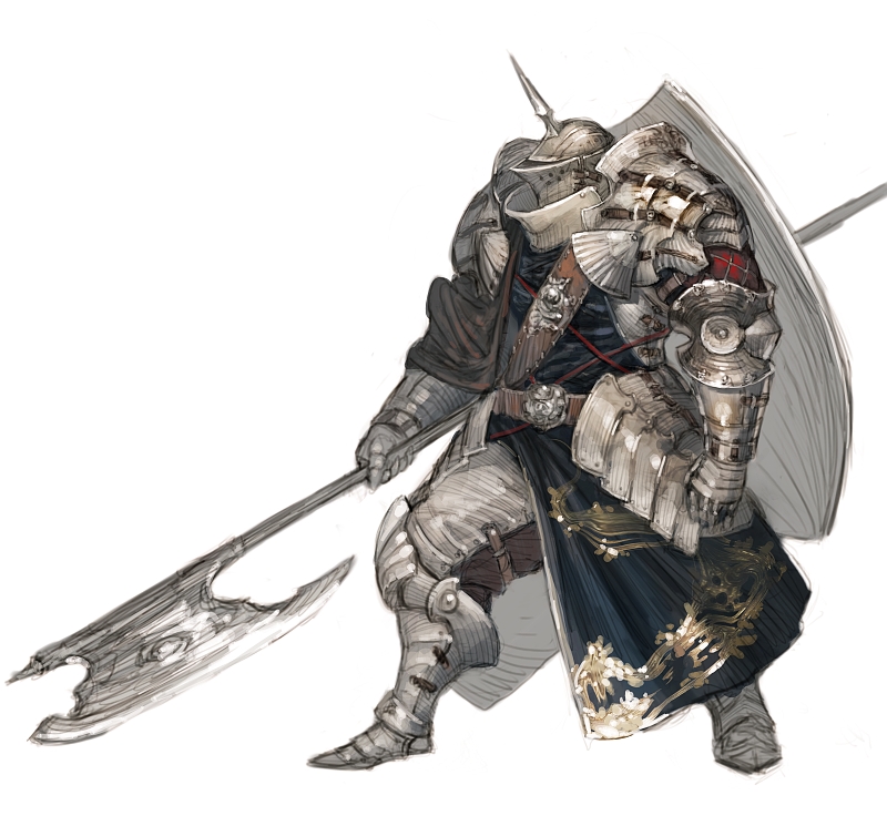 Griffon With Paladin Fighter Knight Rider | 28mm and 32mm
