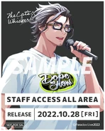 Dope Show 2022 Staff Pass Style Sticker