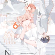 1Nm8's 2nd 6th Anniversary Illustration (Drawn By hou)