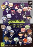 Manhattan Roll Ice Cream Collab Chibis