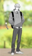 Paralove Academy Hokusai.png (1.12 MB) Academics: 3rd year, general course, Class D Club Activities: Archery club Student Council: Animals department A gentle giant who loves cats and who prefers to be in the courtyard rather than the classroom