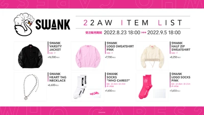 SWANK 22AW Items