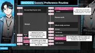 2022 Sweets Preference Routine (Alt text in file description)