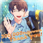 300K Bilibili Followers Illustration