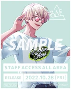Dope Show 2022 Hajun Staff Pass Style Sticker