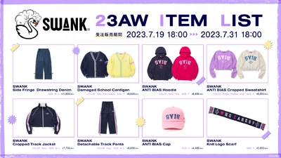 SWANK 23AW Items