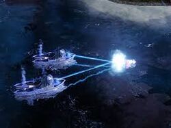 Allied Alert Icebreaker attacking
