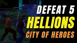 CITY OF HEROES Homecoming! CAP Defeated HELLIONS!