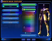 Costume Set Metallic