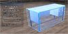 White desk w right drawers