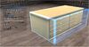 Wood with drawers