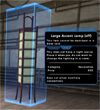 Large accent lamp off
