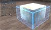 Small rustic counter