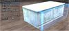 Rustic straight counter