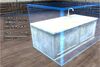 Rustic sink counter