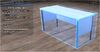 Plain white desk
