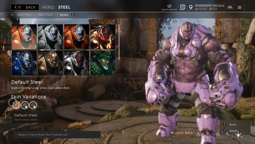 Steel Lavender Default skin