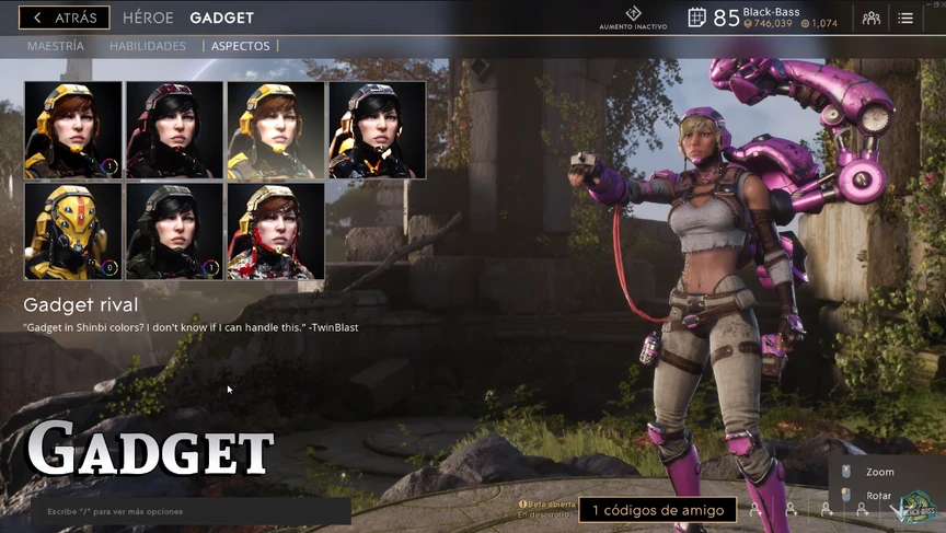 Gadget Rival skin