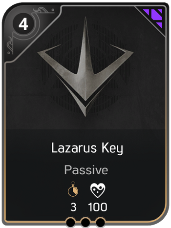 Lazarus Key card