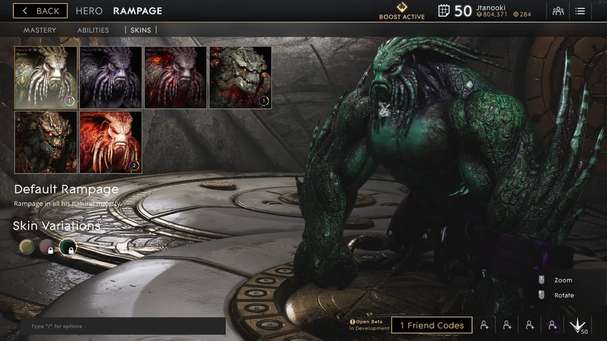 Rampage Jungle Default skin