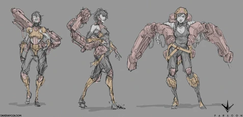 More Gadget concept art