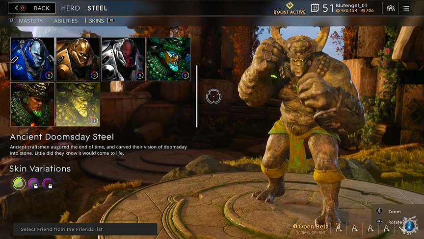 Steel Ancient Doomsday skin