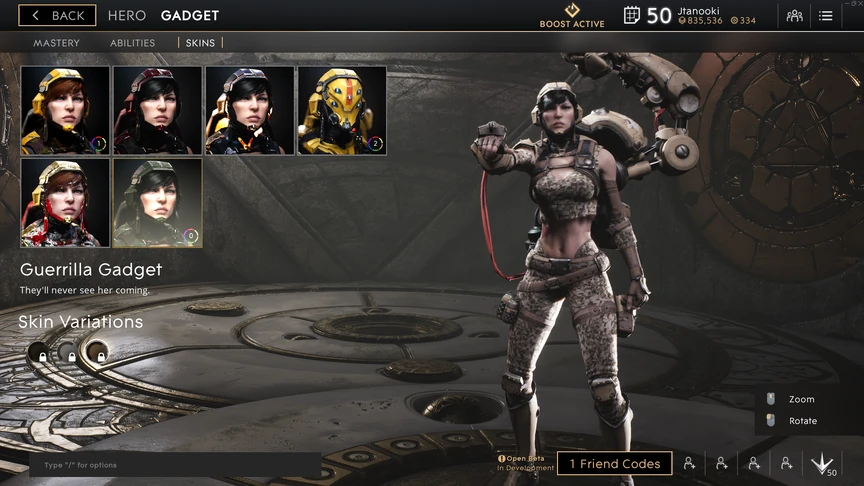 Gadget Desert Guerrilla skin