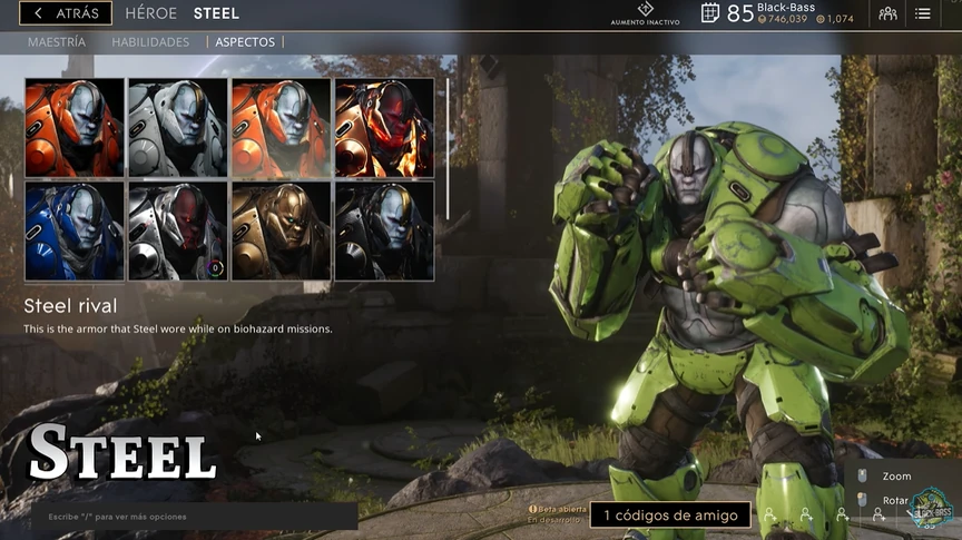 Steel Rival skin