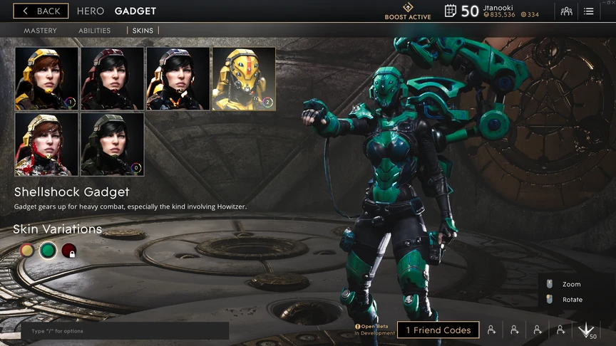 Gadget Marine Shellshock skin