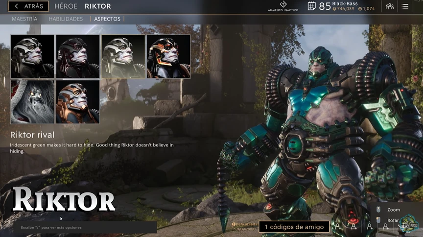 Riktor Rival skin