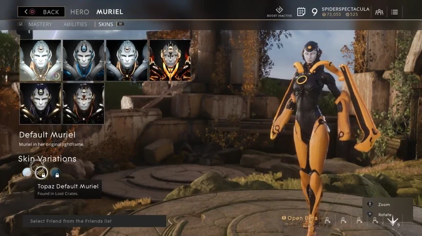 Muriel Topaz Default skin