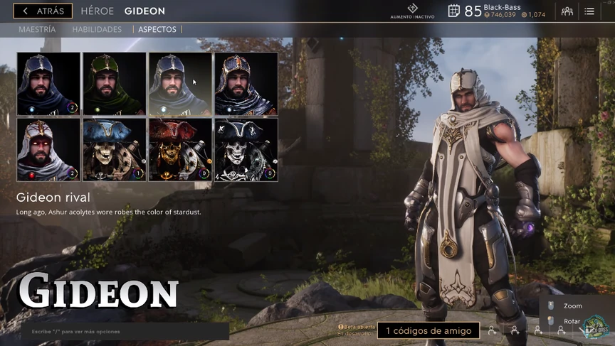 Gideon Rival skin