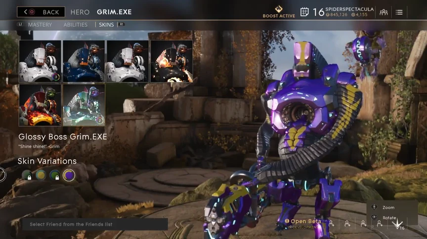 Grim.exe Royal Glossy Boss skin