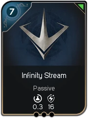 Infinity Stream card