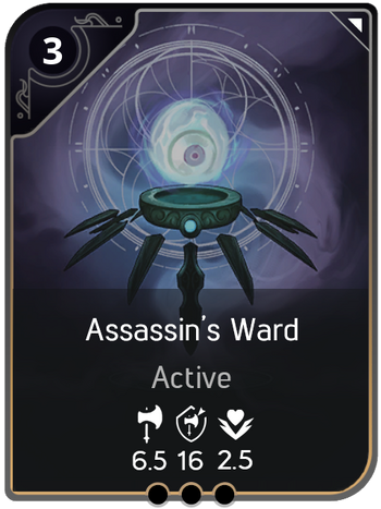 Assassin's Ward card