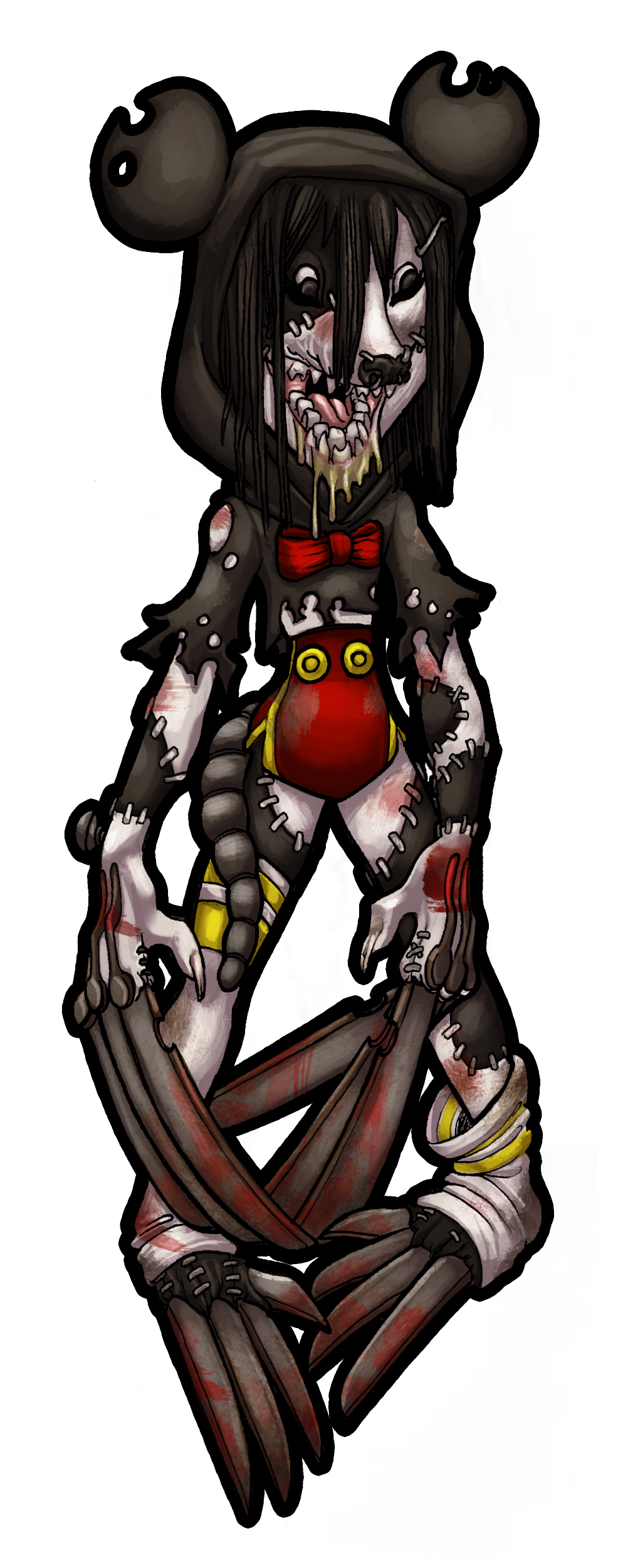 Murder Rat is a hybrid cape, created by Bonesaw to be a member of the Slaug...