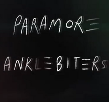 Awesome Paramore tattoo ideas - Anklebiters lyrics