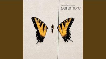 I just realized that inside the CD of Paramore's Brand New Eyes