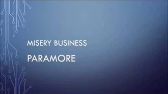 Paramore_-_Misery_Business_(Acoustic)