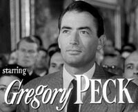 Gregory Peck in Roman Holiday trailer