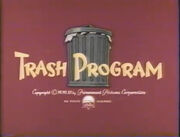 Trash prog