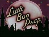 Little Boo Peep